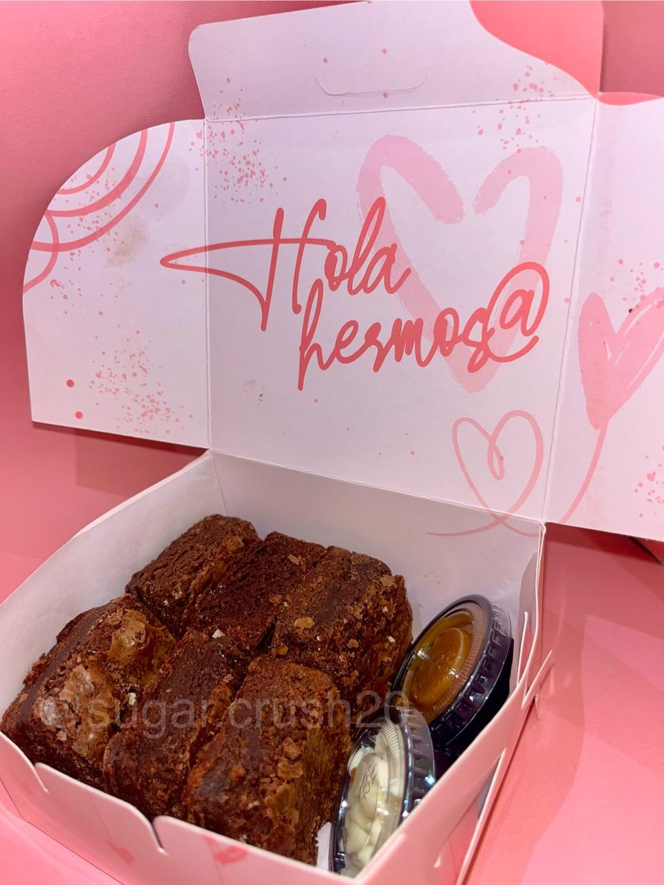 Mini brownie de chocolate x6